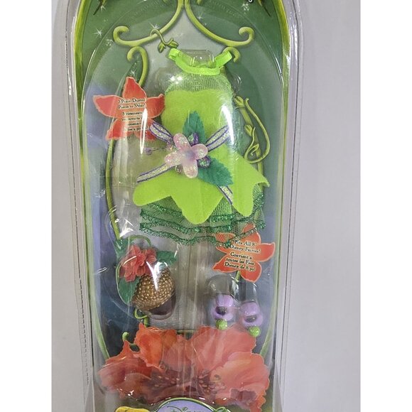 2006 Disney Fairies Tinkerbell & Friends Fashion Sets Outfit Clothes Dress Shoes - Picture 2 of 6